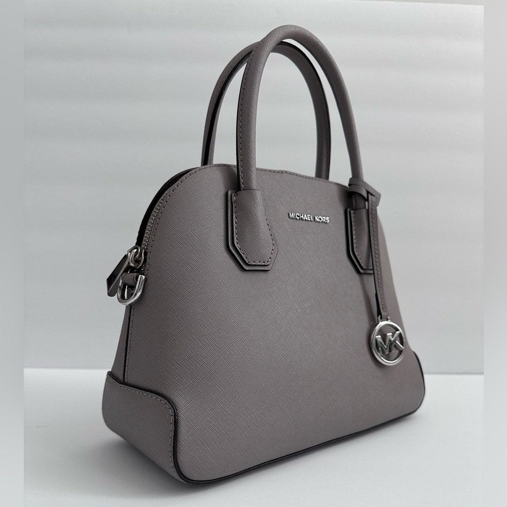 Michael Kors medium handbag in grey leather
